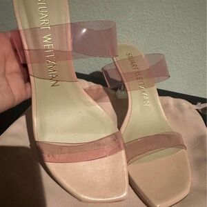 Stuart Weitzman Kristal Clear Sandal